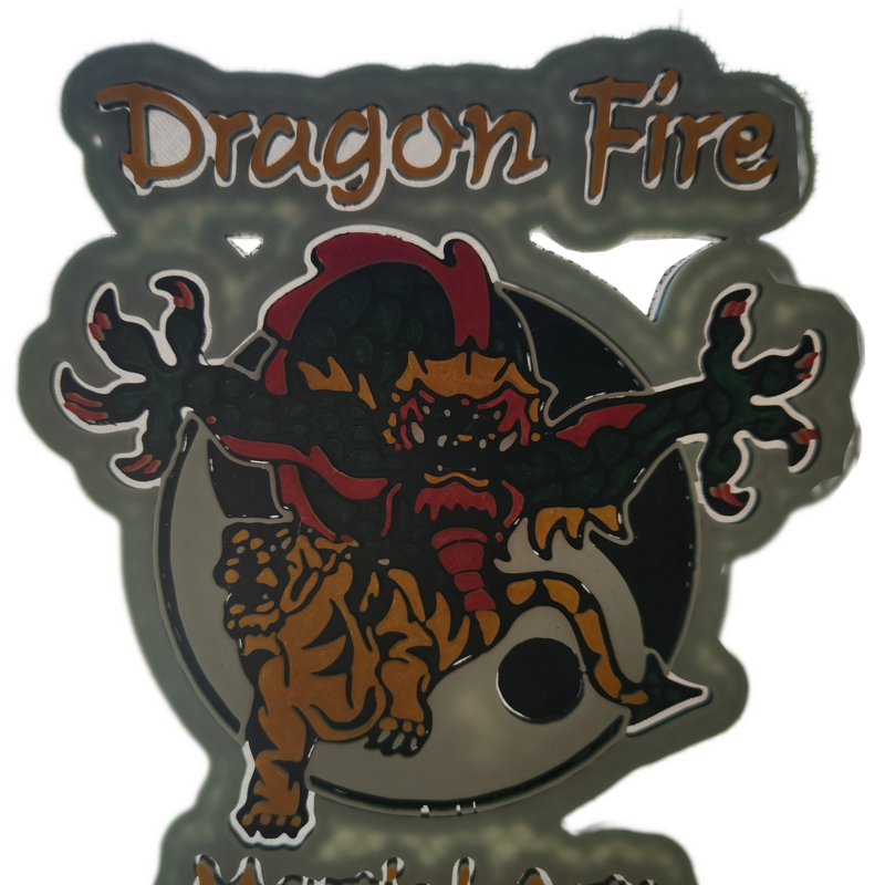 Dragon Fire Martial Arts Logo